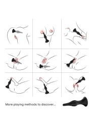 ARMONY VIBRADOR PLUG ANAL CONTROL REMOTO NEGRO