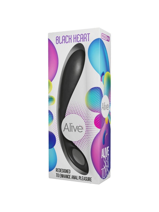 ALIVE BLACK HEART ESTIMULADOR ANAL