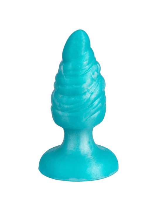 SILEXD MELTY PLUG ANAL FANTASY SILICONA LIQUIDA TERMOREACTIVO AZUL CELESTE 92 CM