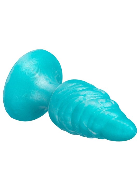 SILEXD MELTY PLUG ANAL FANTASY SILICONA LIQUIDA TERMOREACTIVO AZUL CELESTE 92 CM