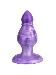 SILEXD QUEEN PLUG ANAL FANTASY SILICONA LIQUIDA TERMOREACTIVO LILA 92 CM