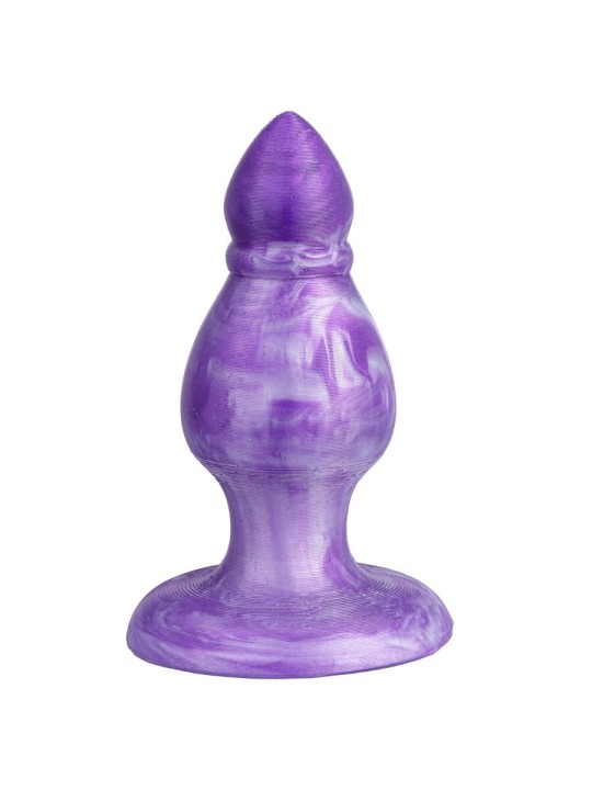 SILEXD QUEEN PLUG ANAL FANTASY SILICONA LIQUIDA TERMOREACTIVO LILA 92 CM