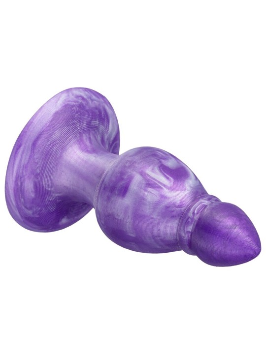 SILEXD QUEEN PLUG ANAL FANTASY SILICONA LIQUIDA TERMOREACTIVO LILA 92 CM