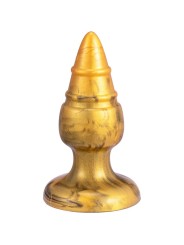 SILEXD GOLDY PLUG ANAL FANTASY SILICONA LIQUIDA TERMOREACTIVO ORO 92 CM