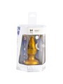 SILEXD GOLDY PLUG ANAL FANTASY SILICONA LIQUIDA TERMOREACTIVO ORO 92 CM
