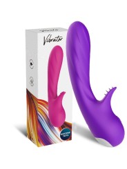 ARMONY ROMANCE VIBRADOR CON ESTIMULADOR VIOLETA