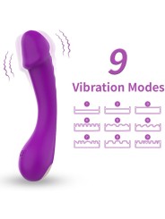 ARMONY DILDO VIBRADOR PUNTO G SILICONA VIOLETA