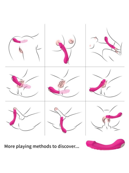 ARMONY DILDO VIBRADOR PUNTO G SILICONA VIOLETA