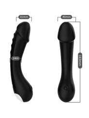 ARMONY DILDO VIBRADOR PUNTO G SILICONA NEGRO