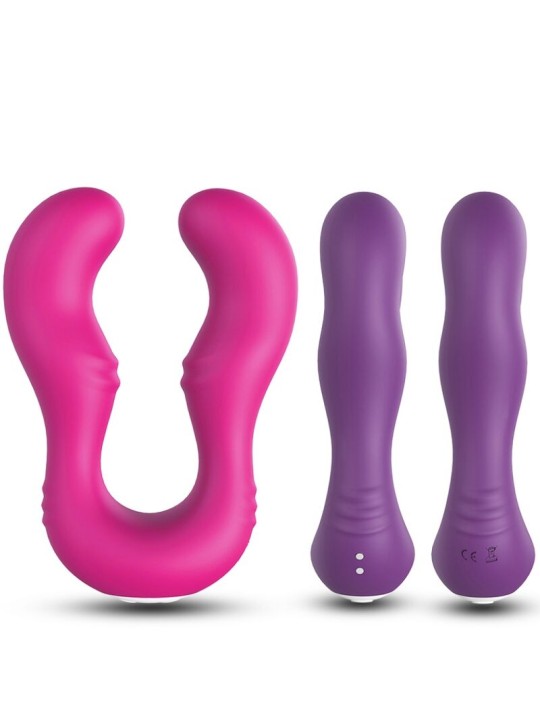 ARMONY SERAPH VIBRADOR DOBLE CONTROL REMOTO FUCSIA