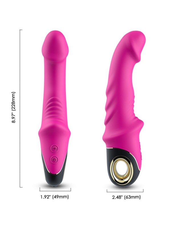ARMONY JOYBLADE DILDO VIBRADOR ROTADOR FUCSIA