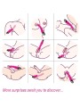 ARMONY JOYBLADE DILDO VIBRADOR ROTADOR FUCSIA