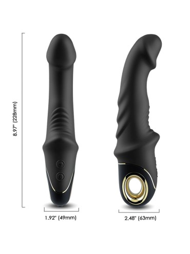 ARMONY JOYBLADE DILDO VIBRADOR ROTADOR NEGRO