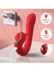 ARMONY DELFIN VIBRADOR MULTIPOSICION EFECTO CALOR ROJO