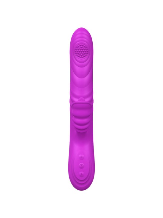 ARMONY ANGELIA VIBRADOR MULTIFUNCION CON LENGUA ESTIMULADORA EFECTO CALOR VIOLETA