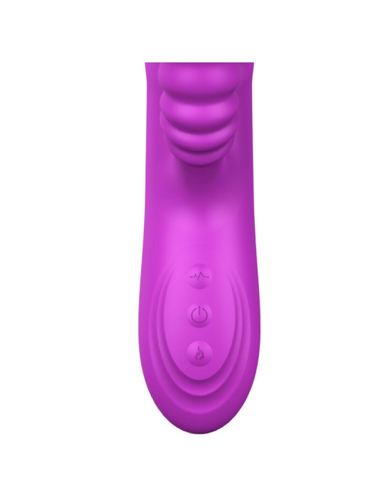 ARMONY ANGELIA VIBRADOR MULTIFUNCION CON LENGUA ESTIMULADORA EFECTO CALOR VIOLETA