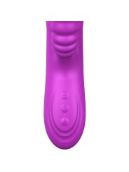 ARMONY ANGELIA VIBRADOR MULTIFUNCION DOBLE LENGUA EFECTO CALOR VIOLETA