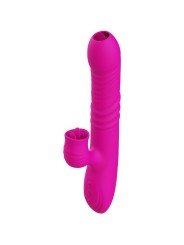 ARMONY FANNY VIBRADOR MULTIFUNCION DOBLE LENGUA EFECTO CALOR FUCSIA