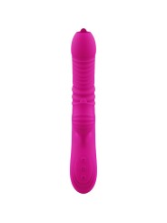 ARMONY FANNY VIBRADOR MULTIFUNCION DOBLE LENGUA EFECTO CALOR FUCSIA