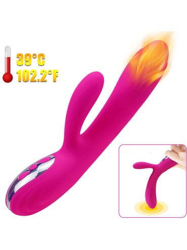 ARMONY VIBRADOR ESTIMULADOR FLEXIBLE EFECTO CALOR FUCSIA