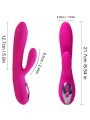 ARMONY VIBRADOR ESTIMULADOR FLEXIBLE EFECTO CALOR FUCSIA