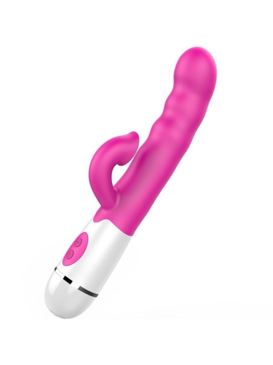 ARMONY AMIR VIBRADOR MULTIFUNCION CON LENGUA ESTIMULADORA 16 VELOCIDADES ROSA