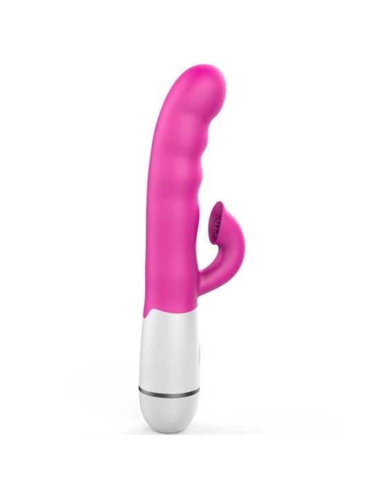 ARMONY AMIR VIBRADOR MULTIFUNCION CON LENGUA ESTIMULADORA 16 VELOCIDADES ROSA