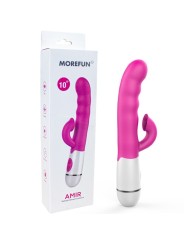 ARMONY AMIR VIBRADOR MULTIFUNCION CON LENGUA ESTIMULADORA 16 VELOCIDADES ROSA