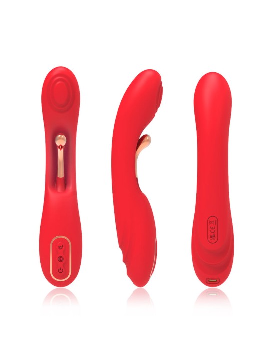 ARMONY VIBRADOR CON LENGUA OSCILANTE ROJO