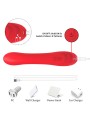 ARMONY VIBRADOR CON LENGUA OSCILANTE ROJO