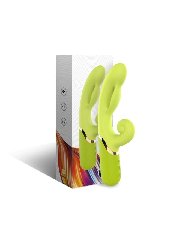ARMONY VIBRADOR ESTIMULADOR PUNTO A INFLABLE VERDE