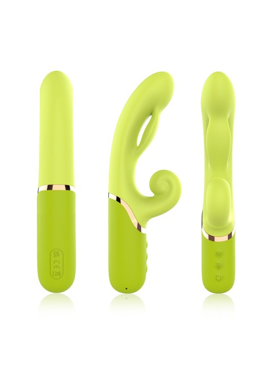 ARMONY VIBRADOR ESTIMULADOR PUNTO A INFLABLE VERDE
