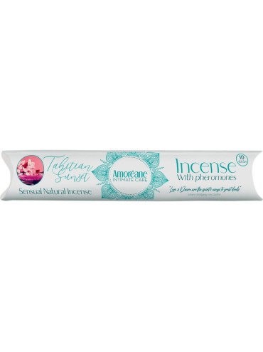 AMOREANE TAHITIAN SUNSET INCIENSO CON FEROMONAS AROMA FLORAL