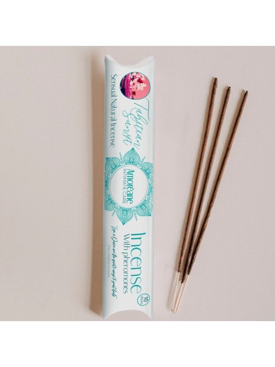AMOREANE TAHITIAN SUNSET INCIENSO CON FEROMONAS AROMA FLORAL