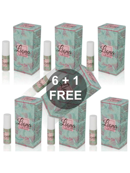 LIONA BY MOMA VIBRADOR LIQUIDO LIBIDO GEL 6 1 GRATIS