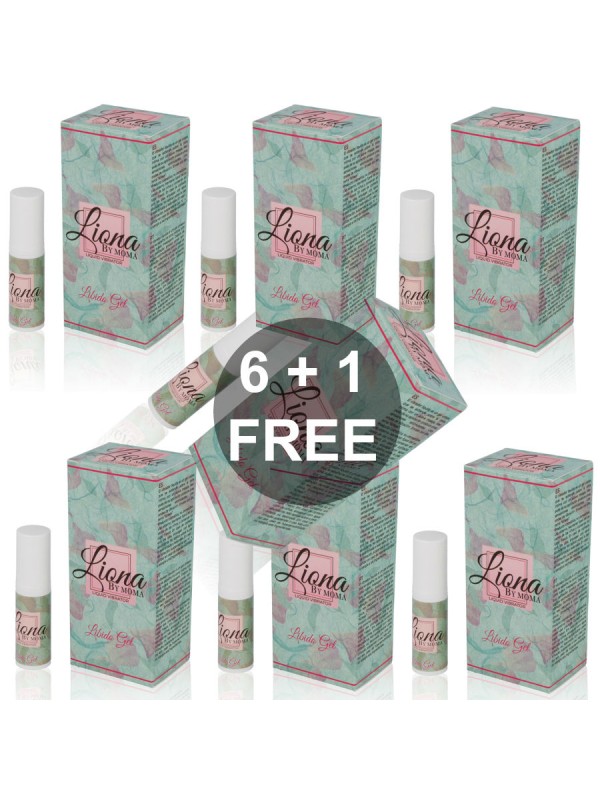 LIONA BY MOMA VIBRADOR LIQUIDO LIBIDO GEL 6 1 GRATIS