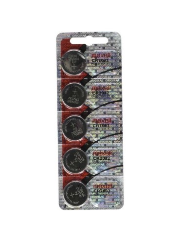 MAXELL PILA BOTON LITIO CR2032 3V BLISTER 5 UNIDADES