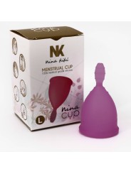 NINA KIKI COPA MENSTRUAL TALLA L LILA 6 1 GRATIS