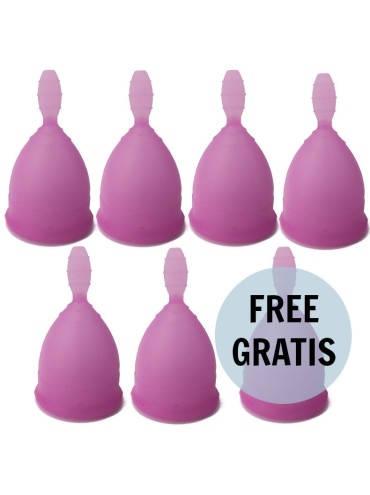 NINA KIKI COPA MENSTRUAL TALLA L LILA 6 1 GRATIS