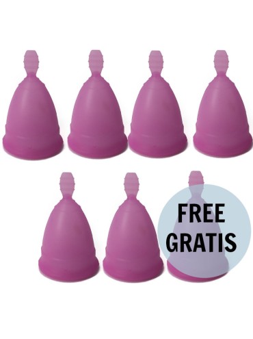 NINA KIKI COPA MENSTRUAL TALLA S LILA 6 1 GRATIS