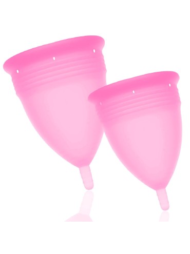 STERCUP PACK COPA MENSTRUAL SILICONA FDA TALLA S L ROSA