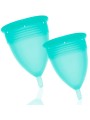 STERCUP PACK COPA MENSTRUAL SILICONA FDA TALLA S L AQUAMARINA
