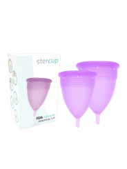 STERCUP PACK COPA MENSTRUAL SILICONA FDA TALLA S L LILA