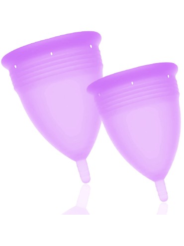 STERCUP PACK COPA MENSTRUAL SILICONA FDA TALLA S L LILA