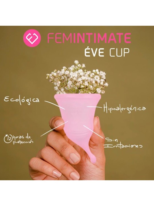 FEMINTIMATE EVE NEW COPA MENSTRUAL SILICONA TALLA M