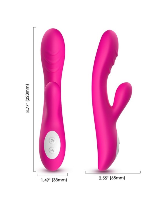 ARMONY SPARK VIBRADOR EFECTO CALOR FUCSIA