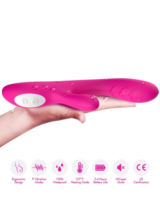 ARMONY SPARK VIBRADOR EFECTO CALOR FUCSIA
