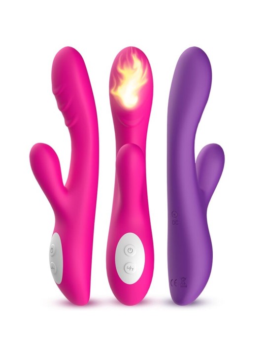 ARMONY SPARK VIBRADOR EFECTO CALOR VIOLETA