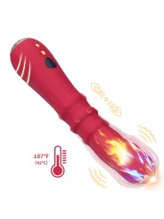 ARMONY DILDO VIBRADOR ESTIMULADOR PUNTO A TERMOAJUSTABLE ROJO
