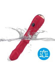 ARMONY DILDO VIBRADOR ESTIMULADOR PUNTO A TERMOAJUSTABLE ROJO